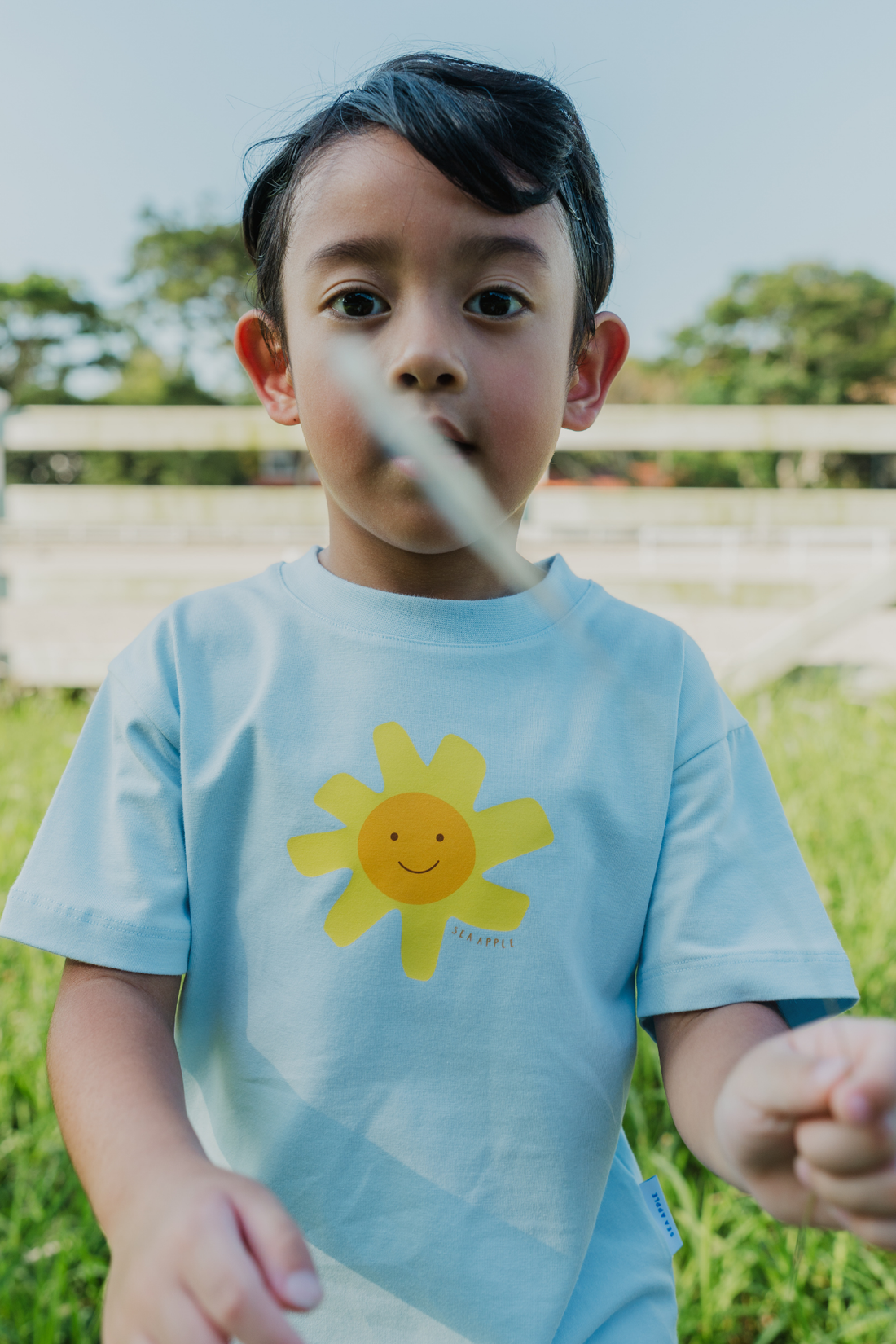 Sunshine Sky Oversized Tee