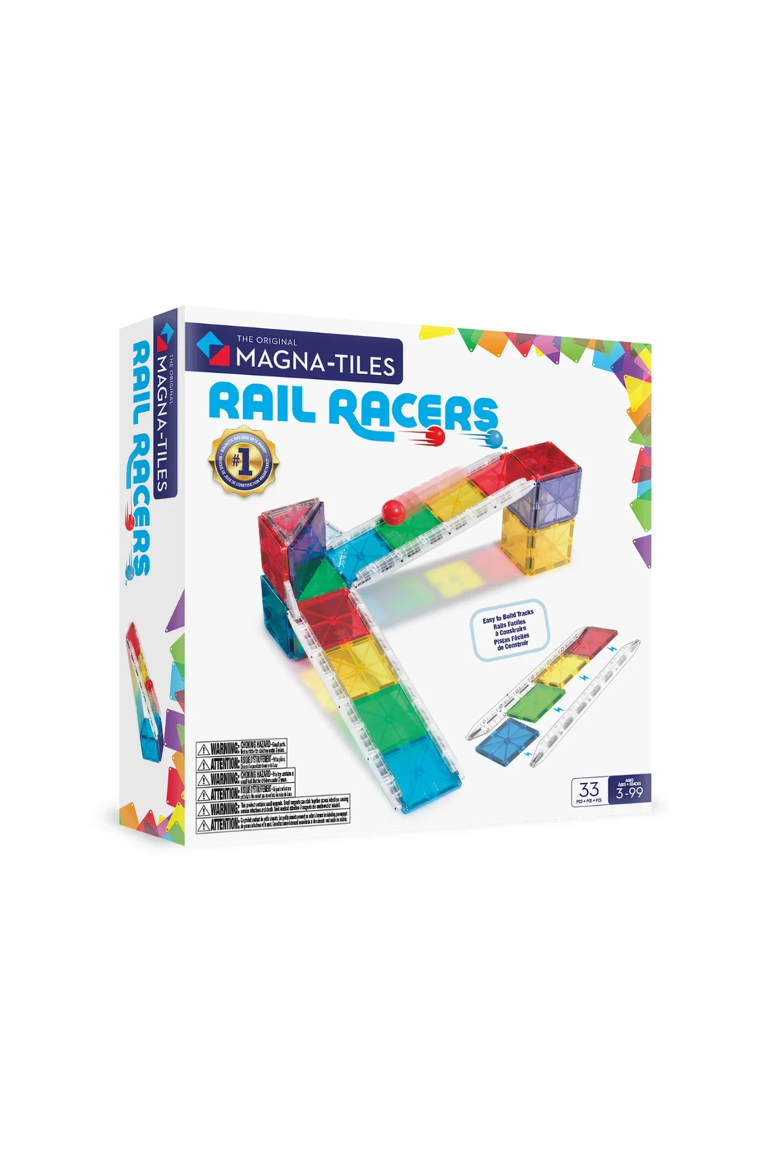 MAGNA-TILES Rail Racers