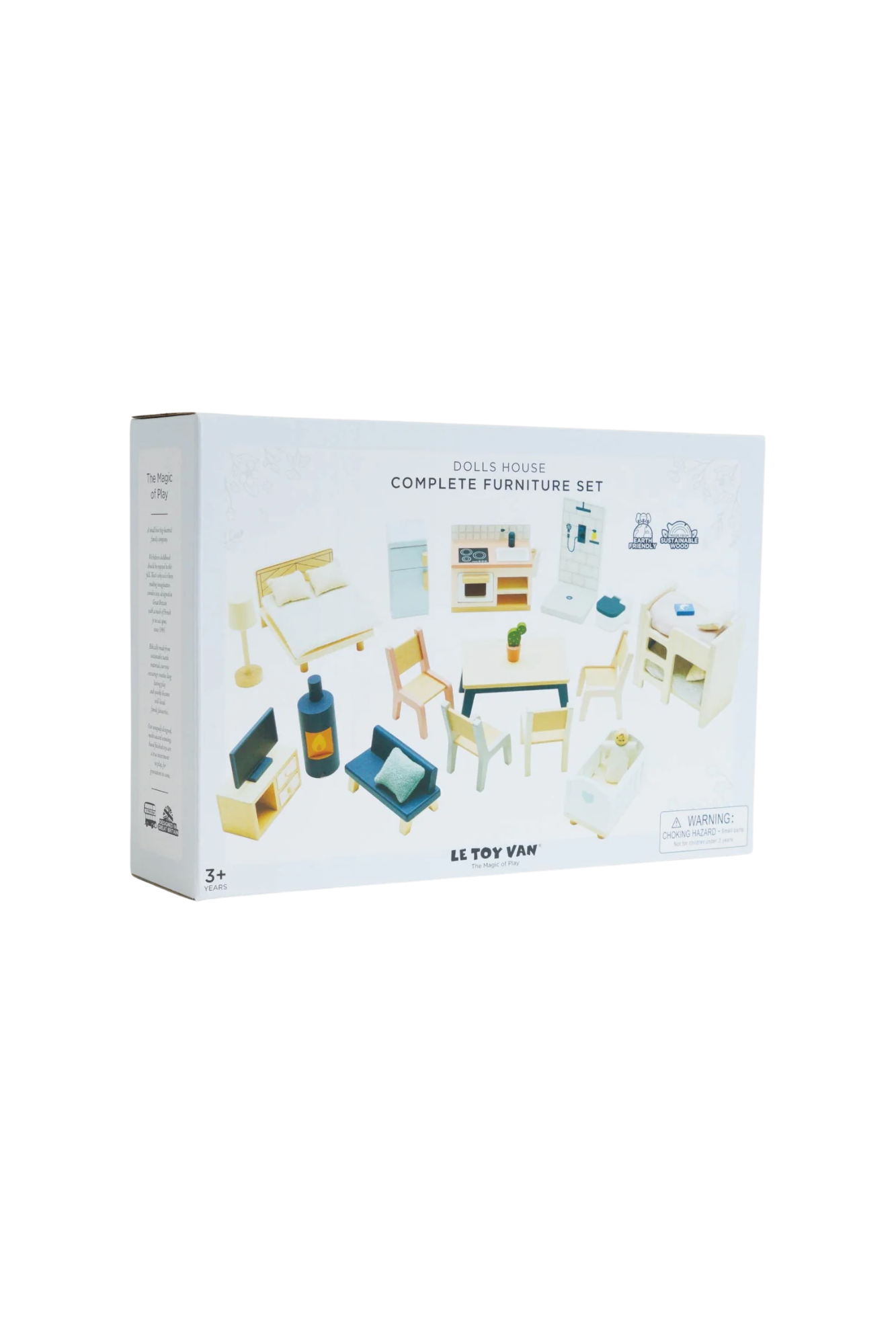 Le Toy Van Complete Dolls House Furniture Set - 35 pieces