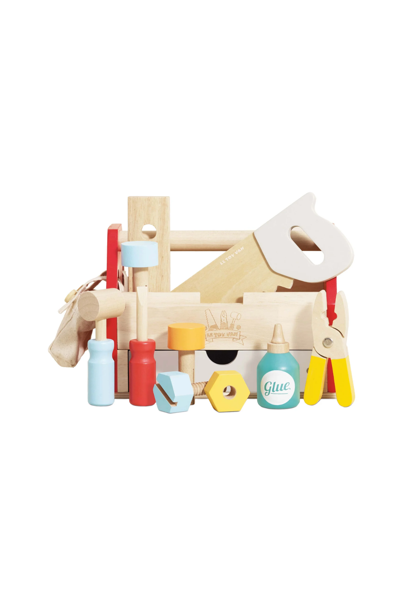 Le Toy Van Wooden Tool Box &amp; Tools