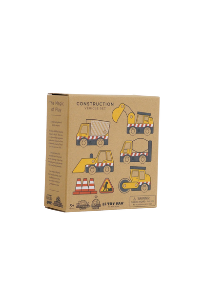 Le Toy Van Wooden Construction Vehicles