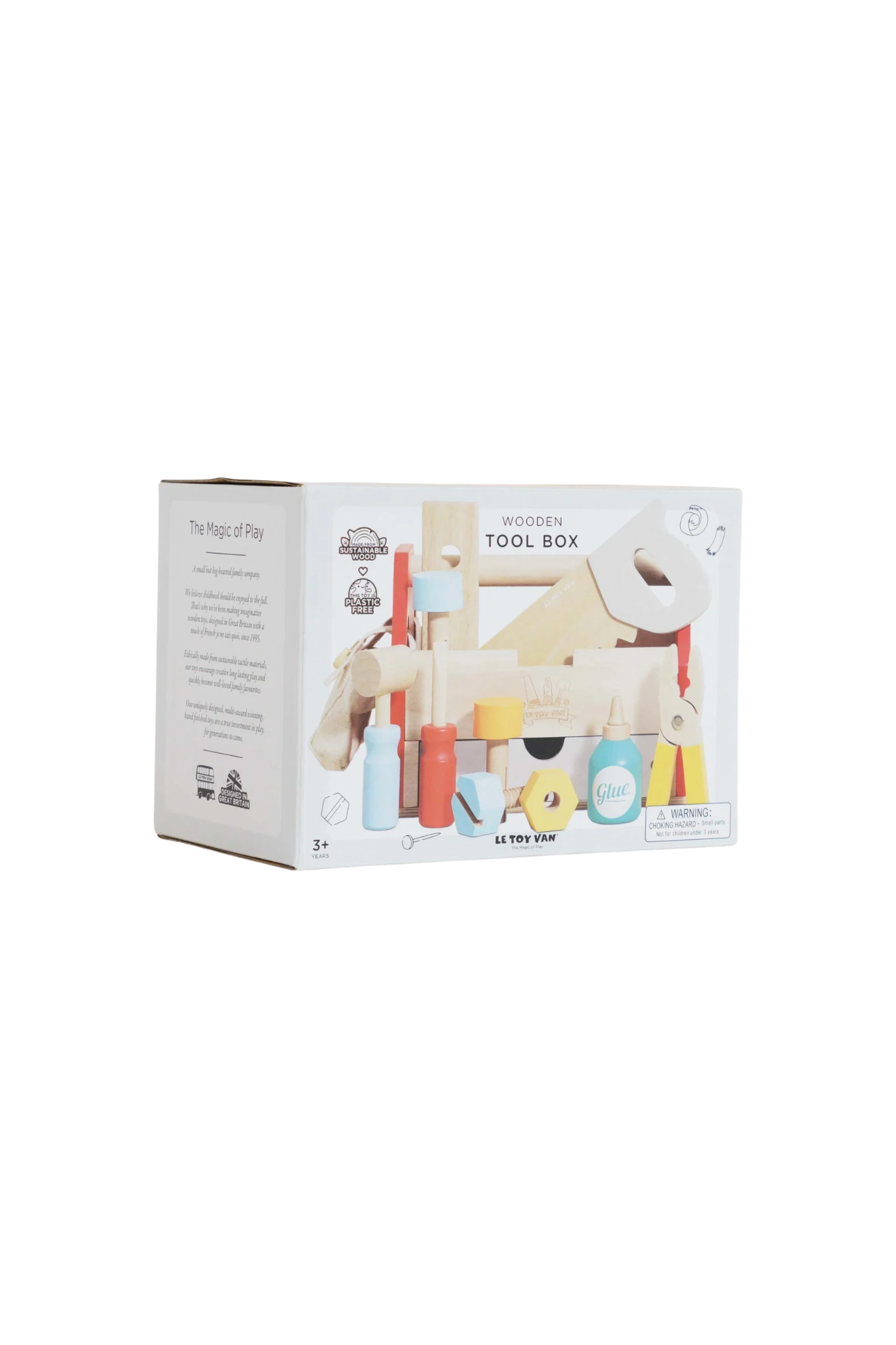 Le Toy Van Wooden Tool Box &amp; Tools