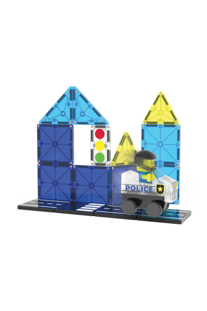 MAGNA-TILES Police Patrol