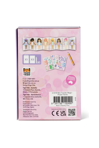 TIGER TRIBE MINI TRANSFER MAGIC - FLOWER FAIRIES