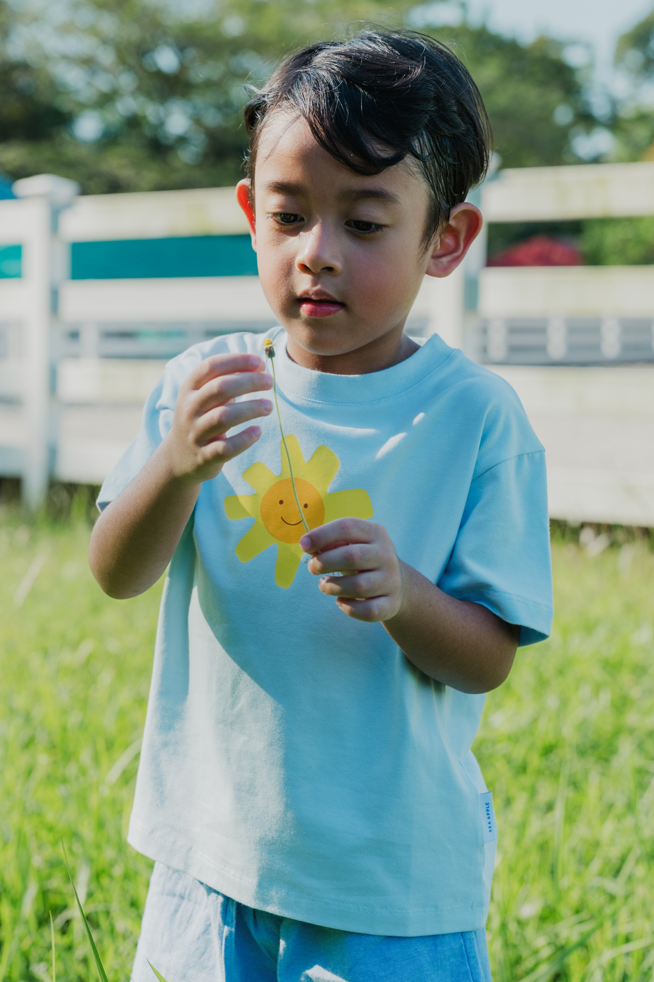 Sunshine Sky Oversized Tee