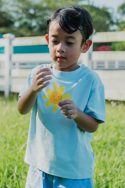 Sunshine Sky Oversized Tee