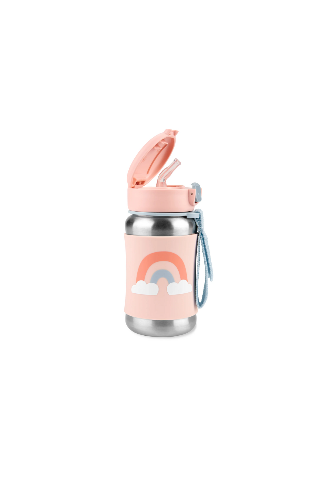 Skip Hop Spark Style Stainless Steel Straw Bottle