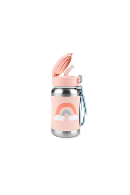Skip Hop Spark Style Stainless Steel Straw Bottle