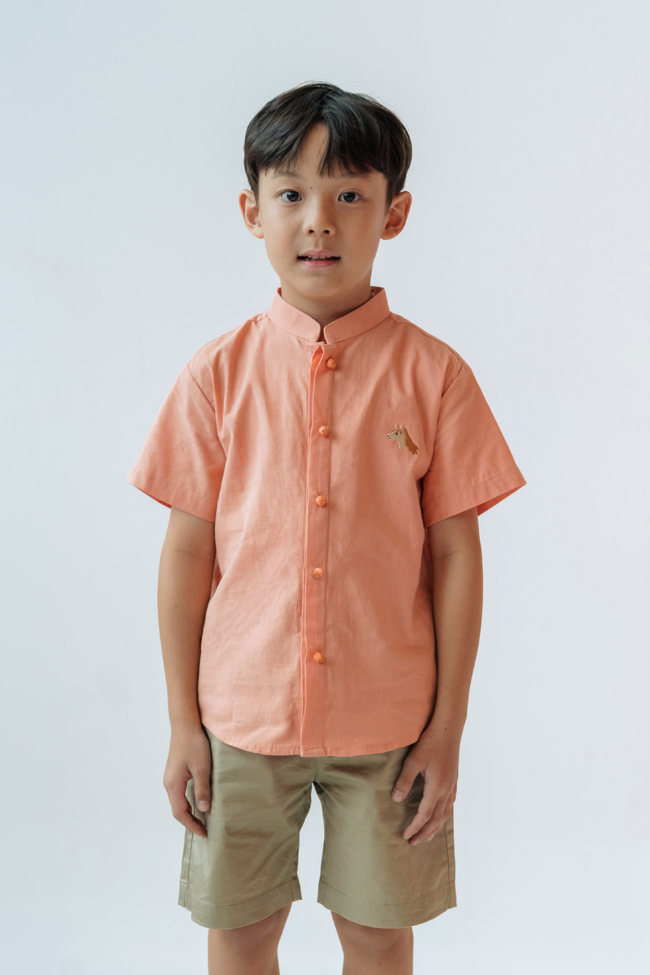 Apricot Mandarin Shirt