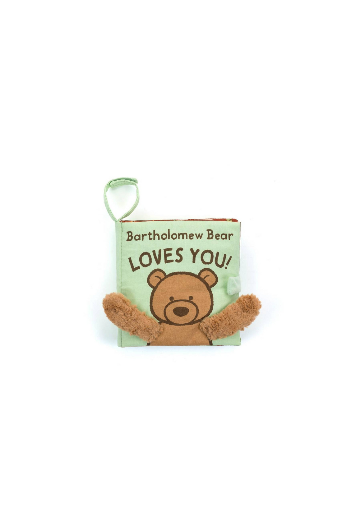 Jellycat Bartholomew Bear Loves You Book