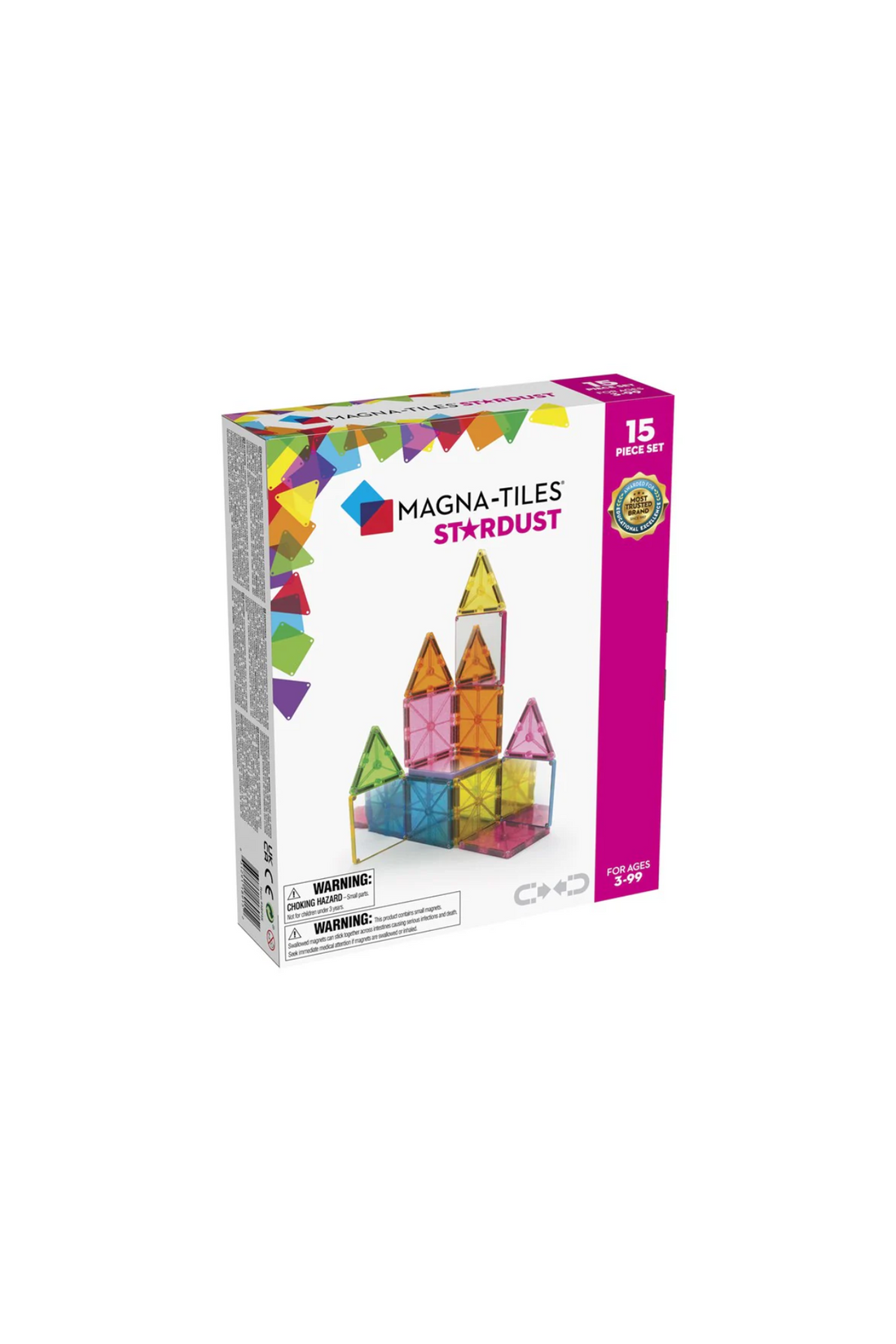 MAGNA-TILES Stardust 15 pieces Set