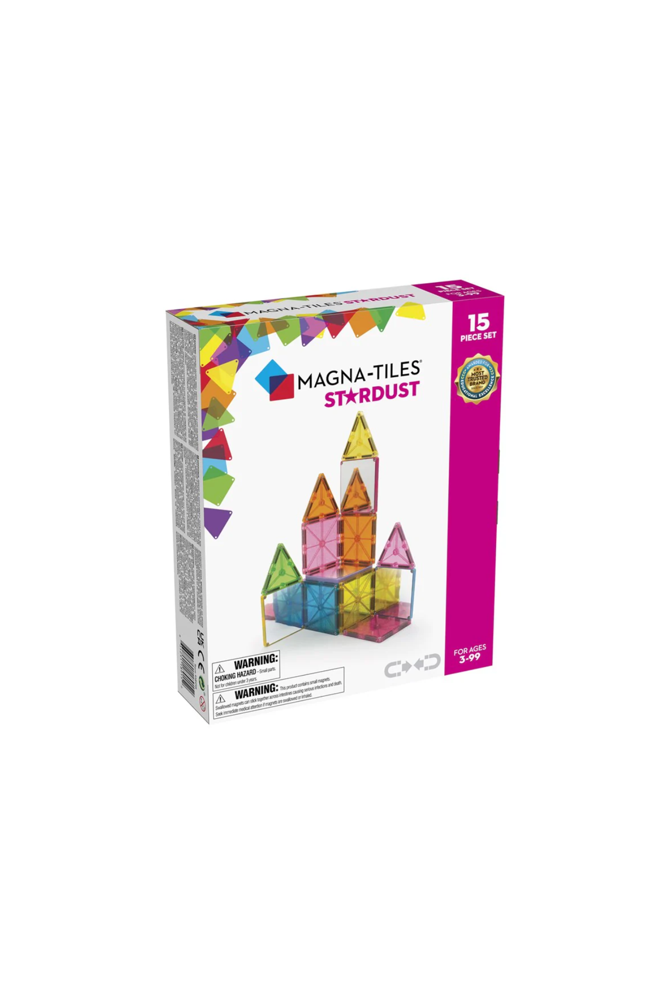 MAGNA-TILES Stardust 15 pieces Set