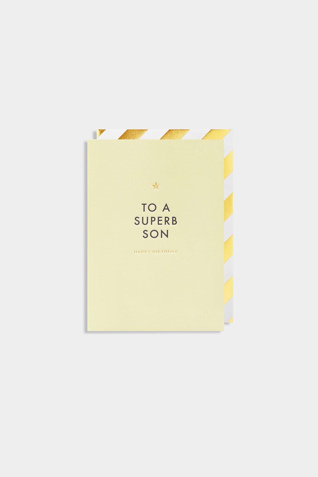 To A Superb Son Greeting Card