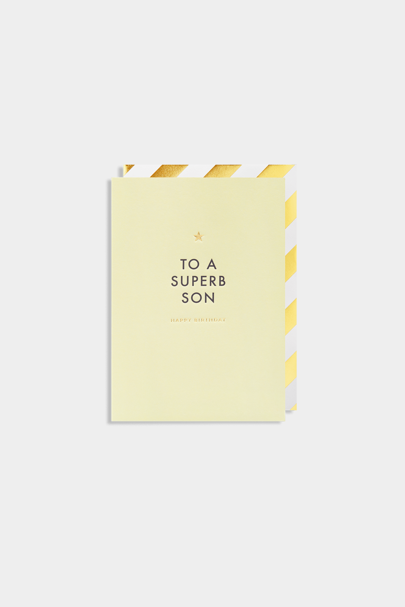 To A Superb Son Greeting Card