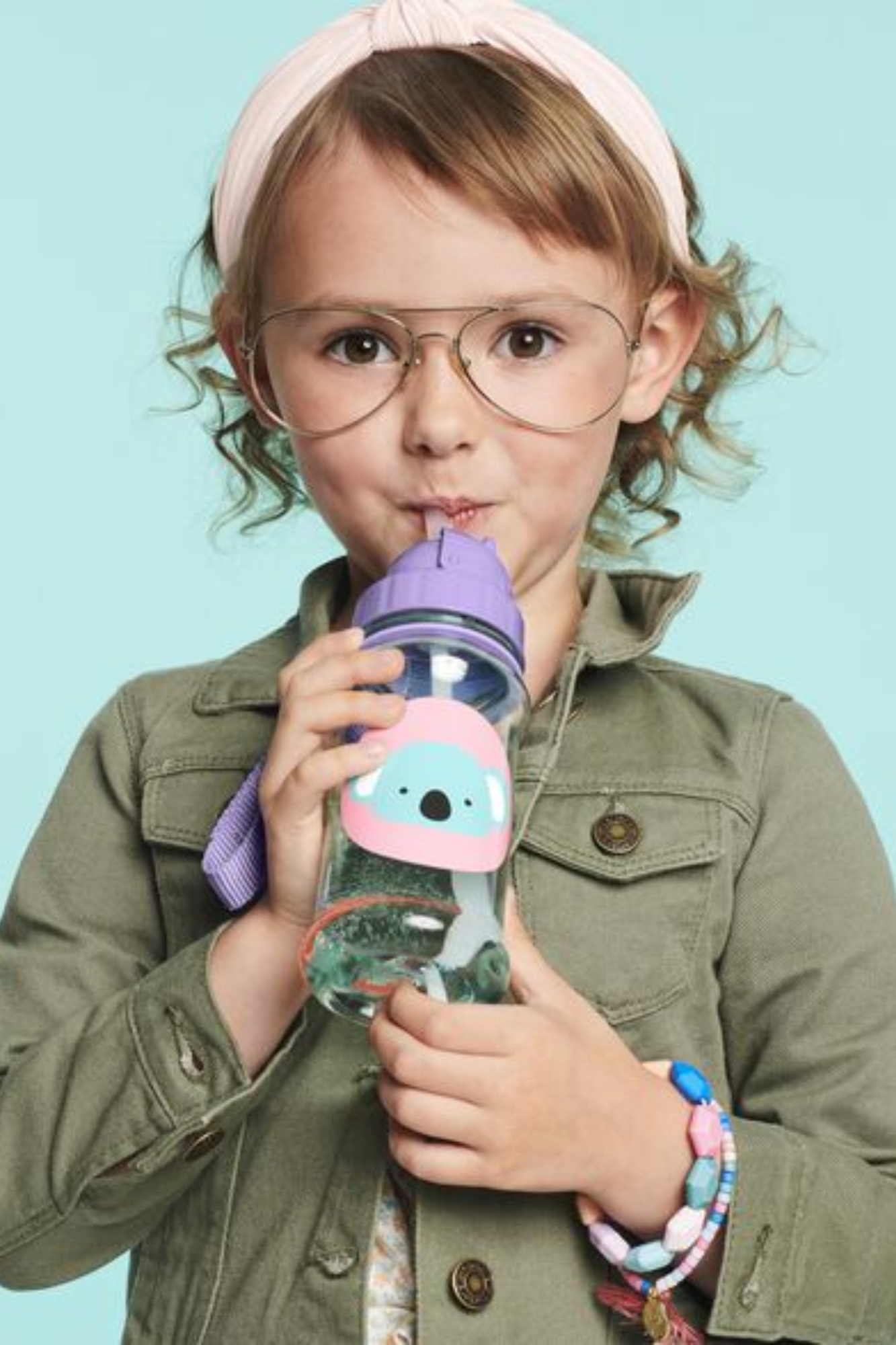 Skip Hop Zoo PP Straw Bottle