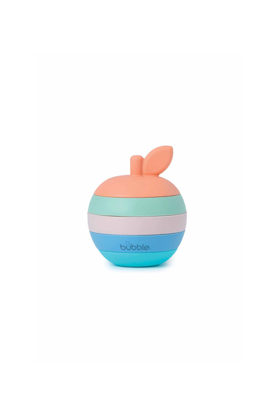 Bubble Silicone Stacking Apple Teether