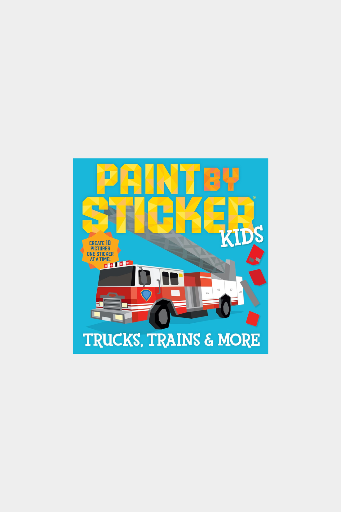 Paint By Sticker Kids - Trucks, Trains & More