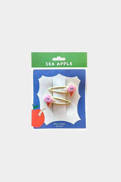 Illy Ice Cream Hair Clip