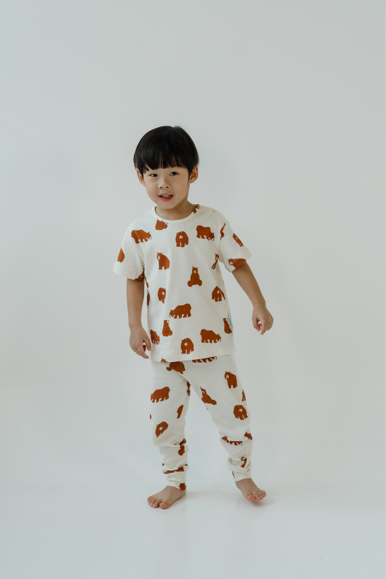 Brown Bear Pyjamas Top &amp; Pants Set