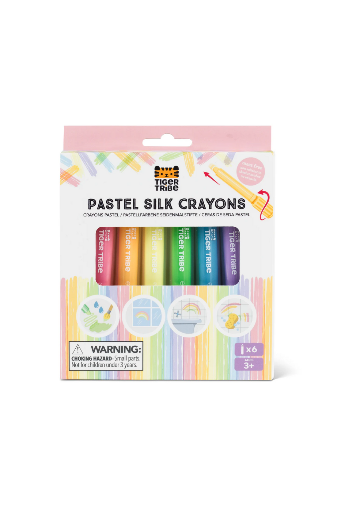TIGER TRIBE PASTEL SILK CRAYONS
