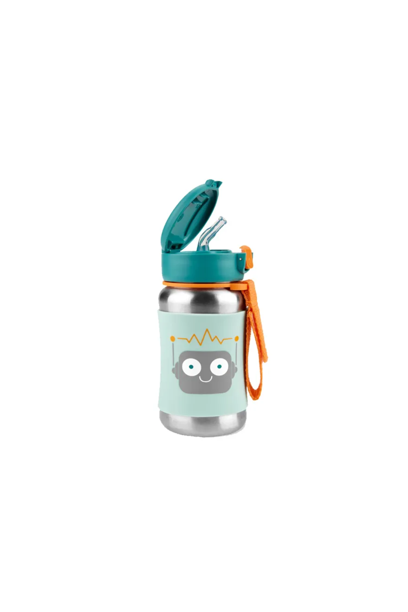 Skip Hop Spark Style Stainless Steel Straw Bottle