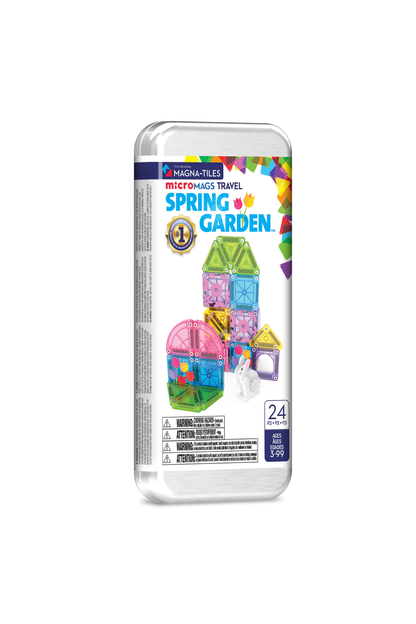 MAGNA-TILES Spring Garden 24 pieces Travel Set