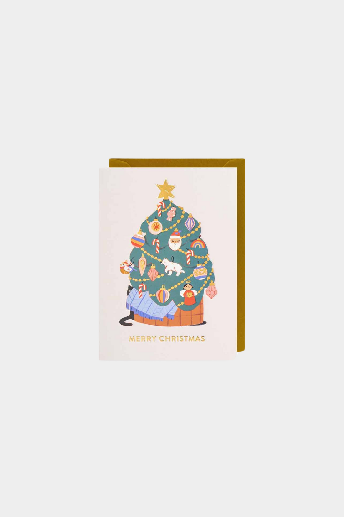Merry Christmas - Tree Greeting Card