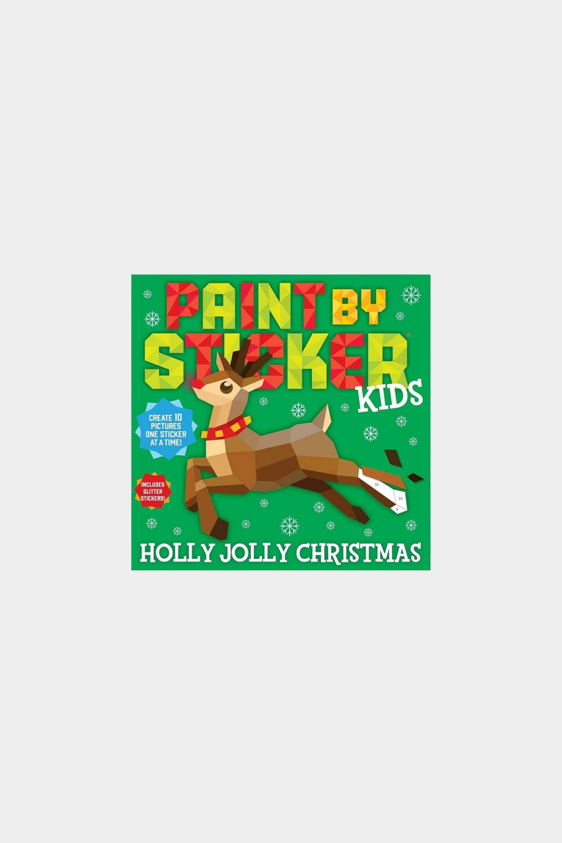 Paint By Sticker Kids : Holly Jolly Christmas