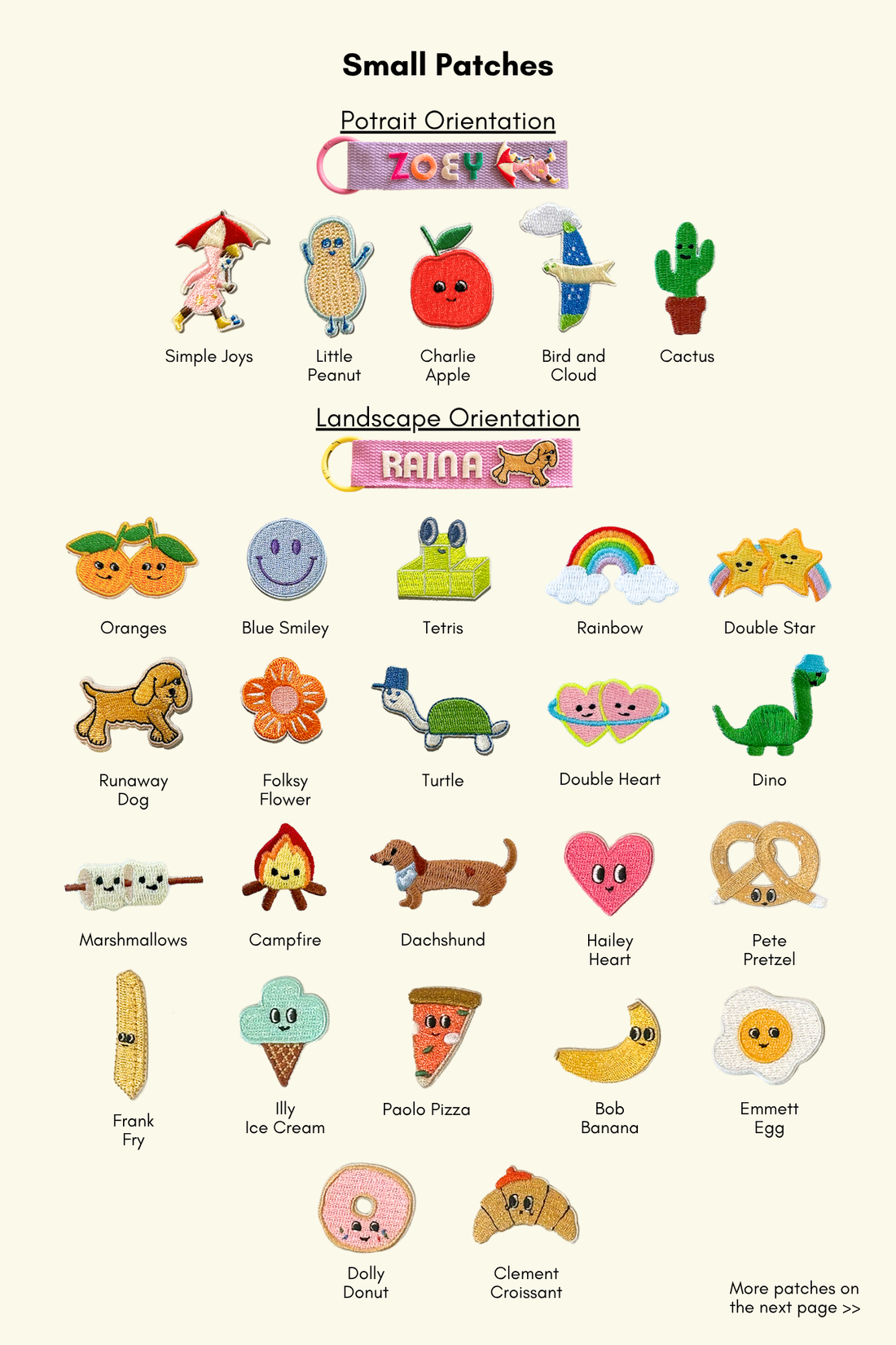 Personalisable Rainbow Name Tag