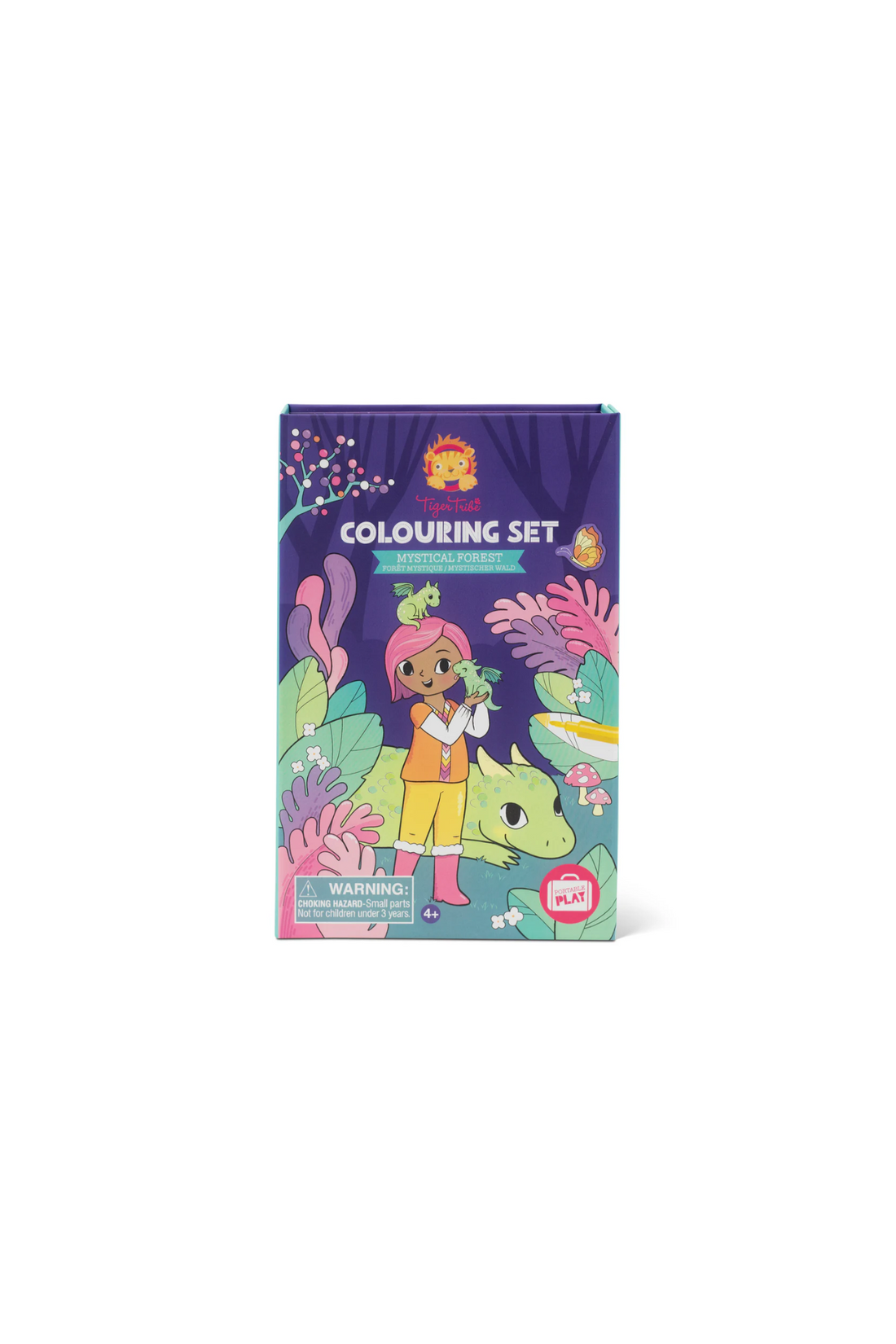 TIGER TRIBE COLOURING SET - MYSTICAL FOREST