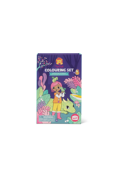 TIGER TRIBE COLOURING SET - MYSTICAL FOREST