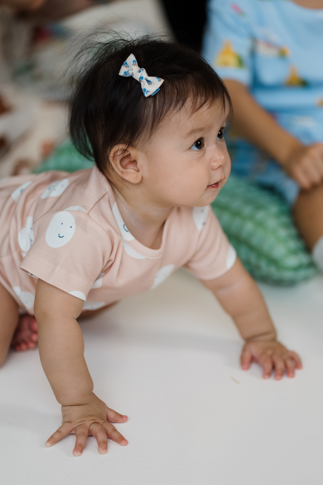 Happy Moon Beige Onesie