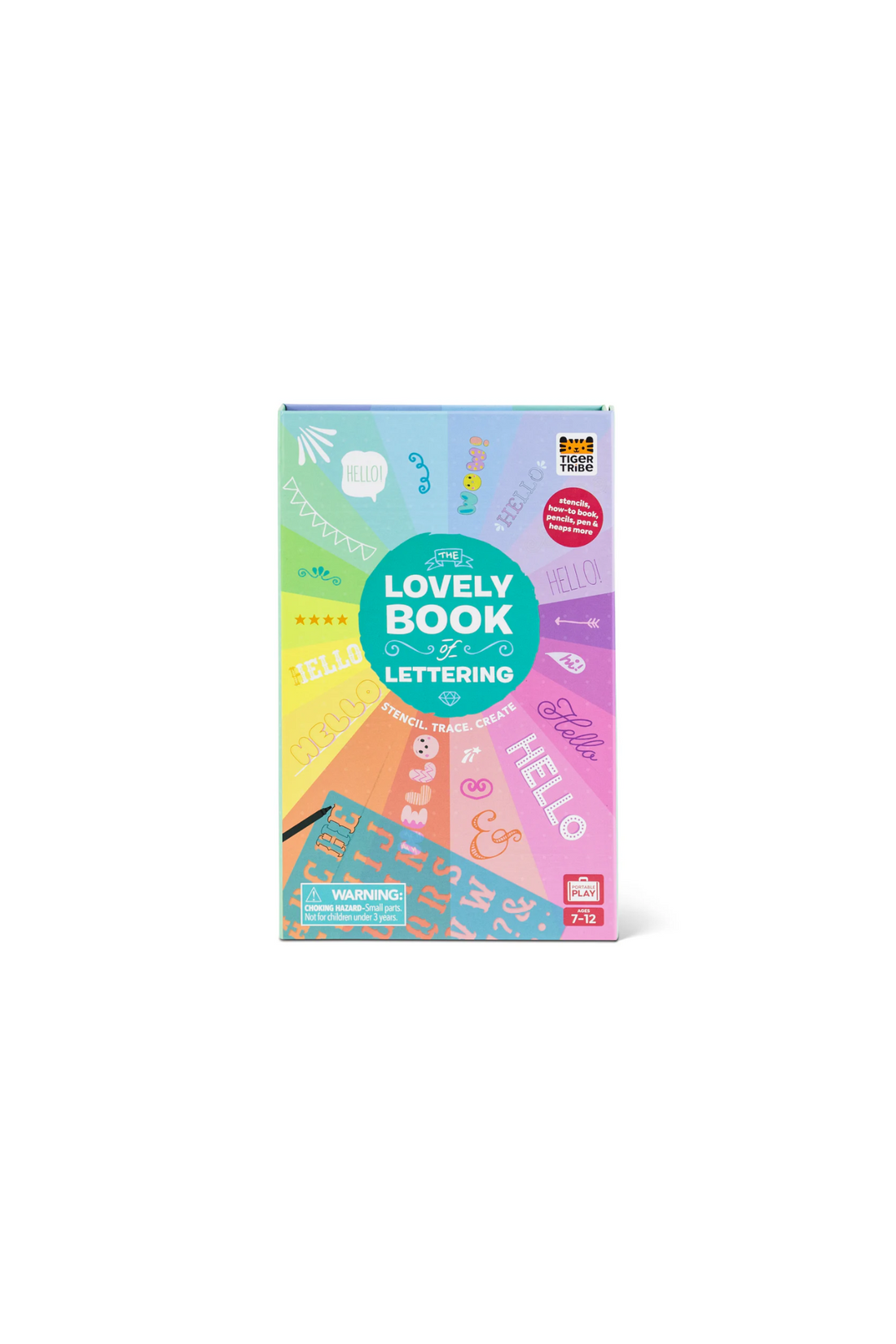 TIGER TRIBE THE LOVELY BOOK OF LETTERING