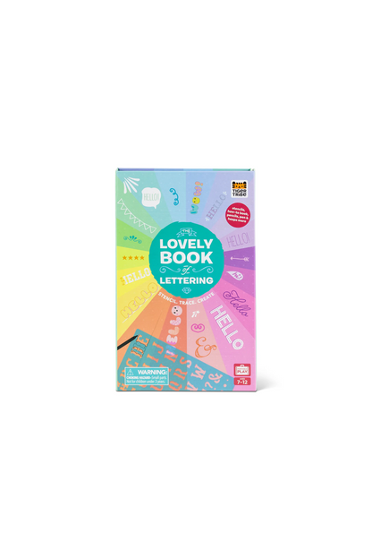 TIGER TRIBE THE LOVELY BOOK OF LETTERING