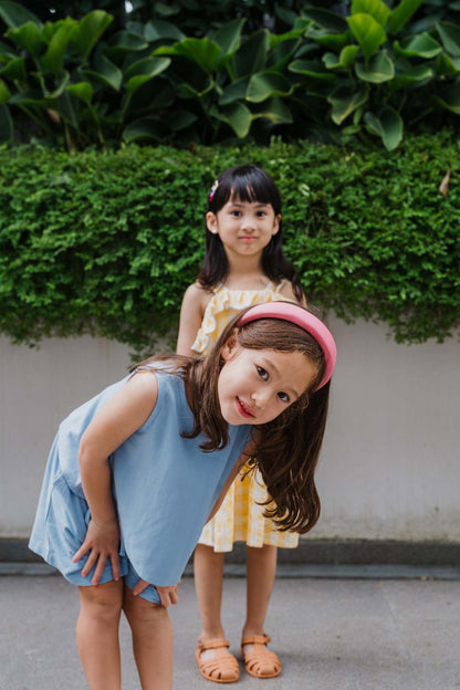 Cornflower Blue Boxy Tank &amp; Shorts Set