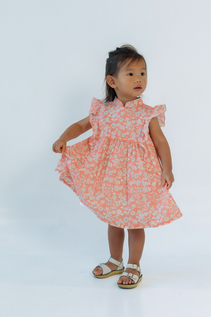 Rose Quartz Stella Baby Cheongsam