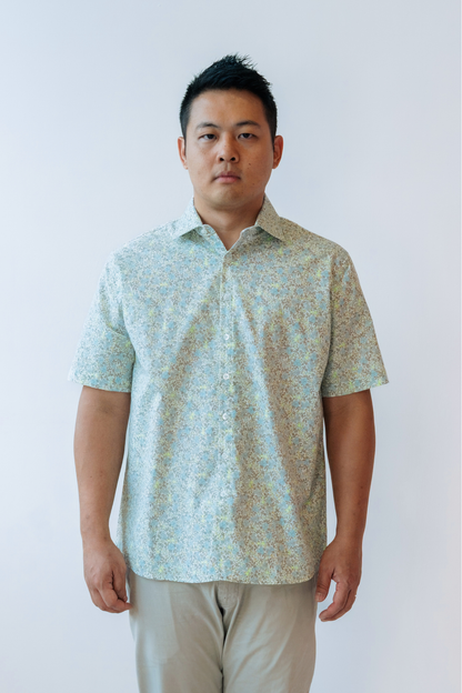 Limestone Mens Collared Shirt