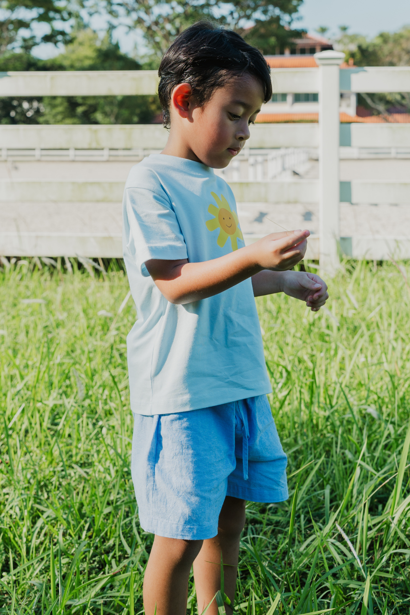 Sunshine Sky Oversized Tee
