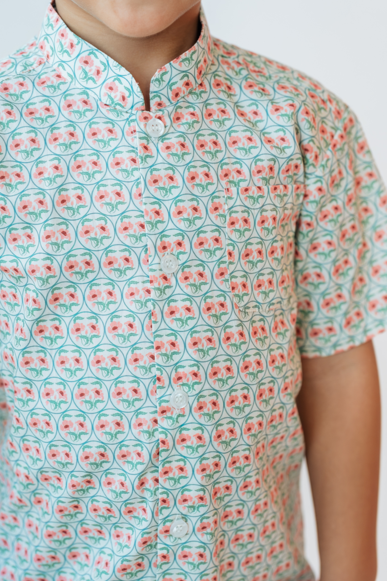 Jadeite Mandarin Shirt