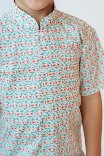 Jadeite Mandarin Shirt