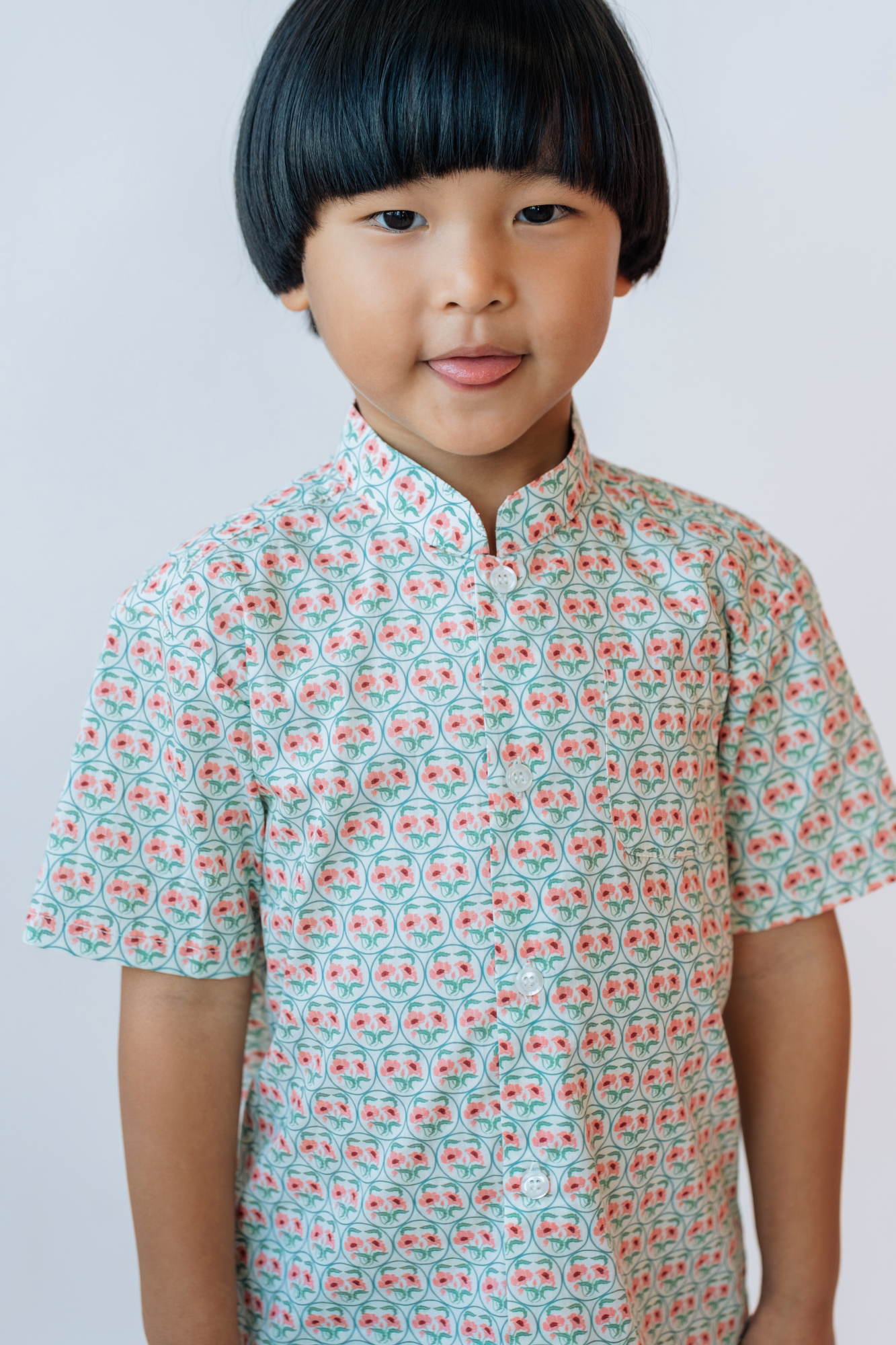 Jadeite Mandarin Shirt