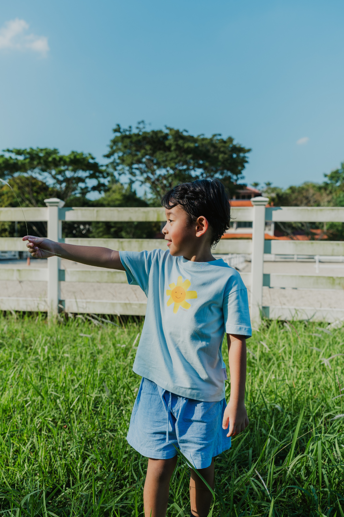 Sunshine Sky Oversized Tee