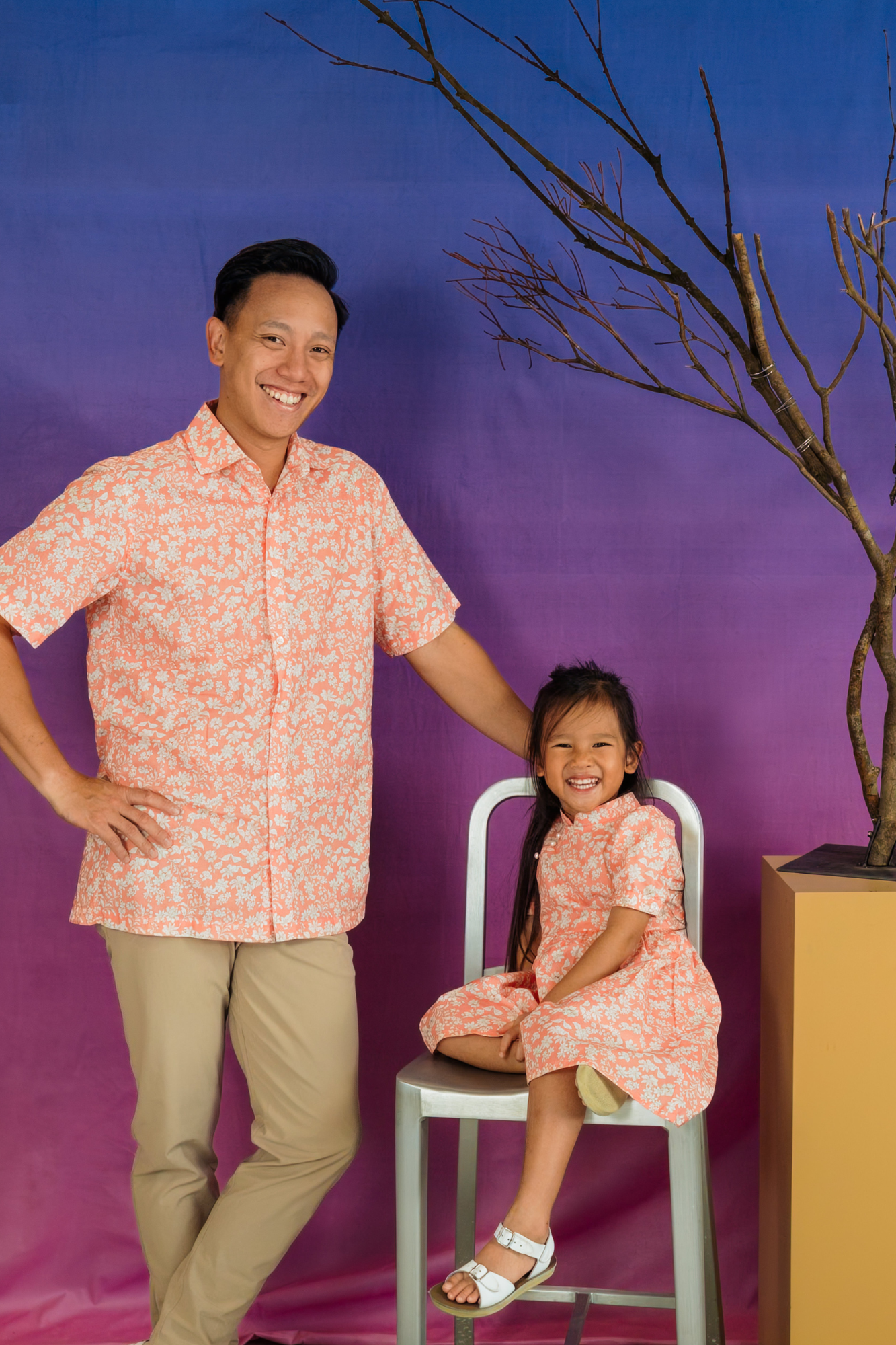 Rose Quartz Mens Collared Shirt