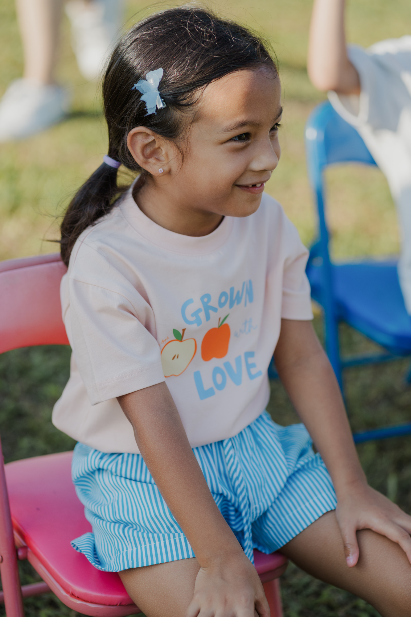 Grown With Love Blush Oversized Tee