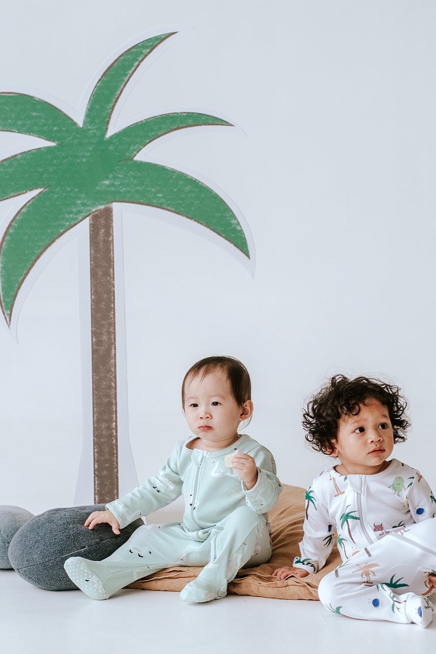 Personalisable Seafoam Baby Gift Set