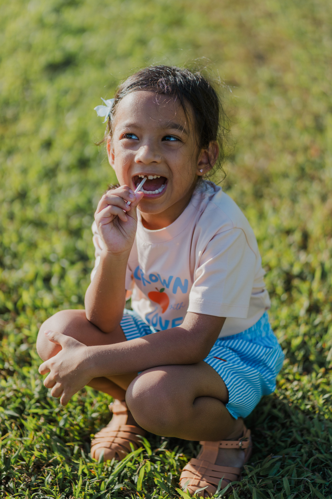 Grown With Love Blush Oversized Tee