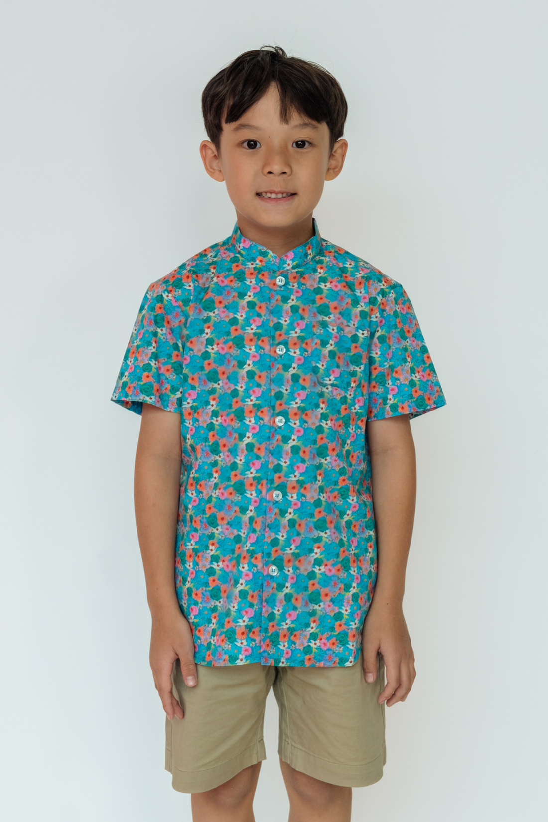 Azzurra Mandarin Shirt