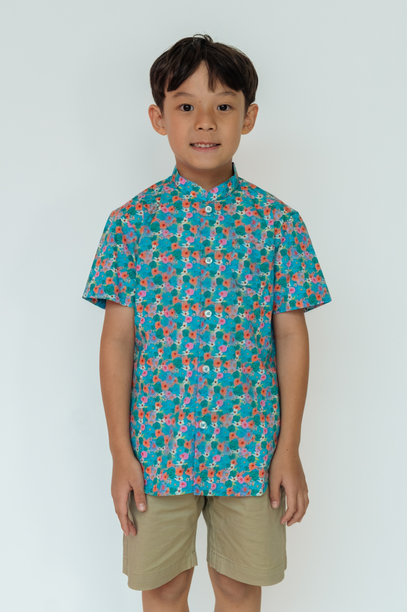 Azzurra Mandarin Shirt