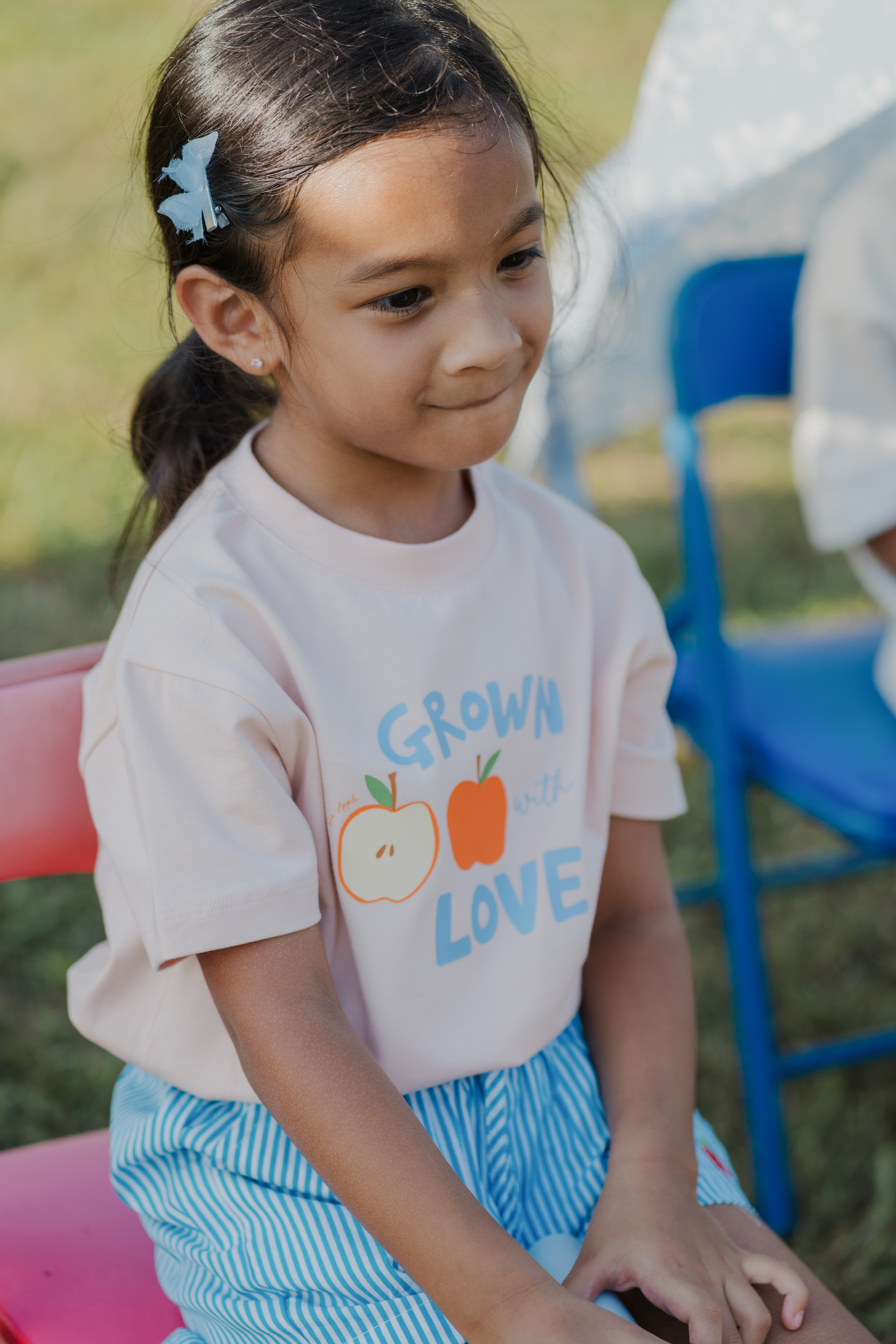 Grown With Love Blush Oversized Tee