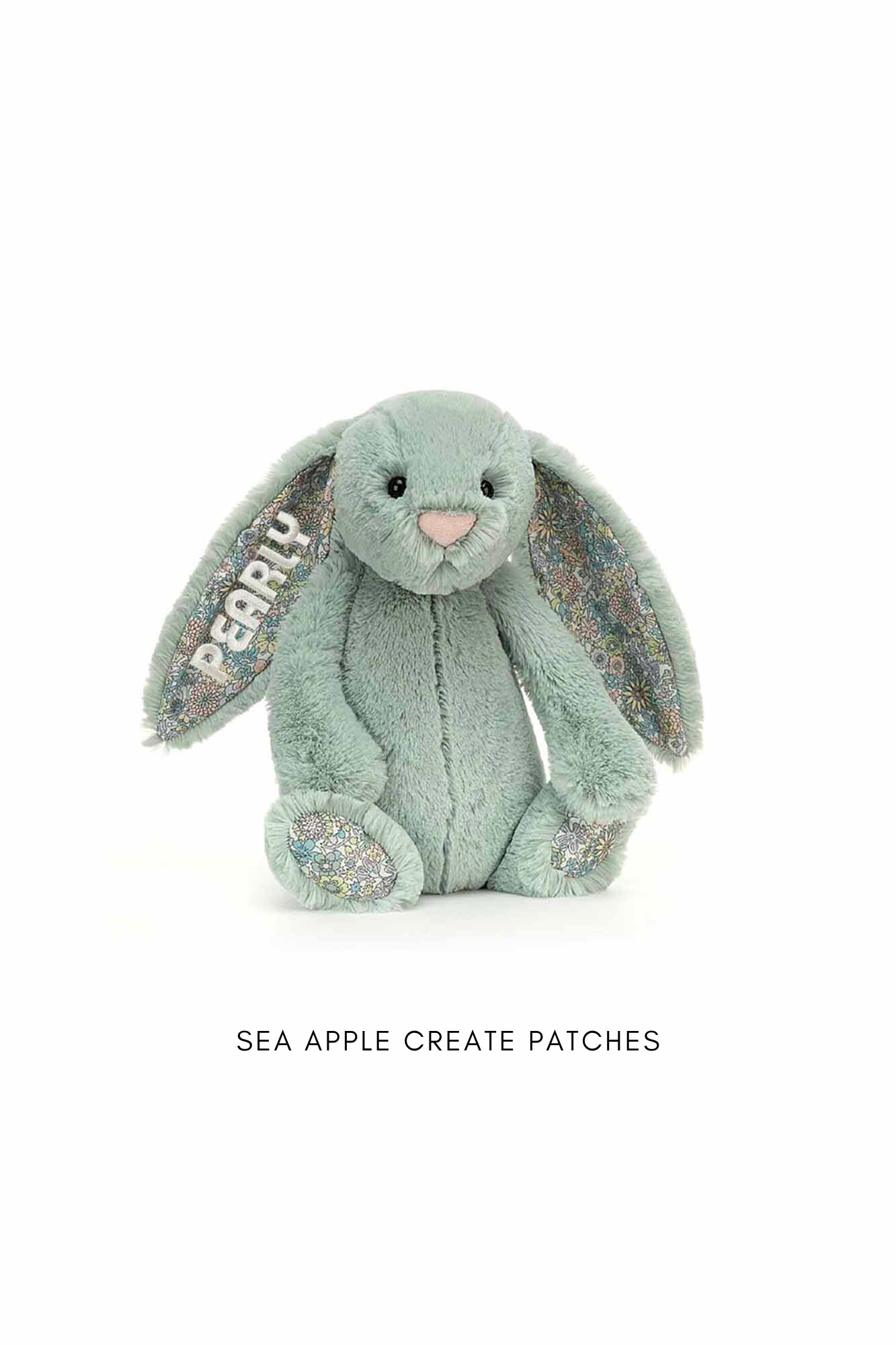 Personalisable Jellycat Blossom Sage Bunny Medium